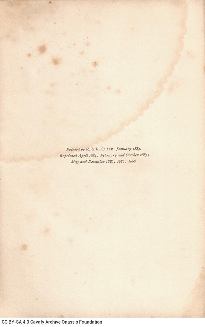 19,5 x 13 εκ. 2 σ. χ.α. + [VI] σ. + 640 σ. + 2 σ. χ.α., όπου στο φ. 1 κτητορική σφραγίδα C